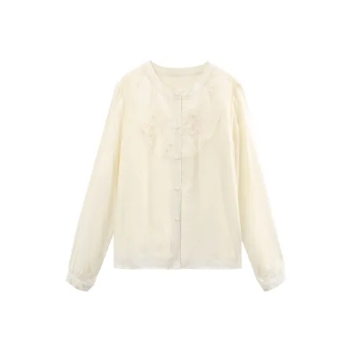 A Paradise For Awakening Shirt Women's Beige