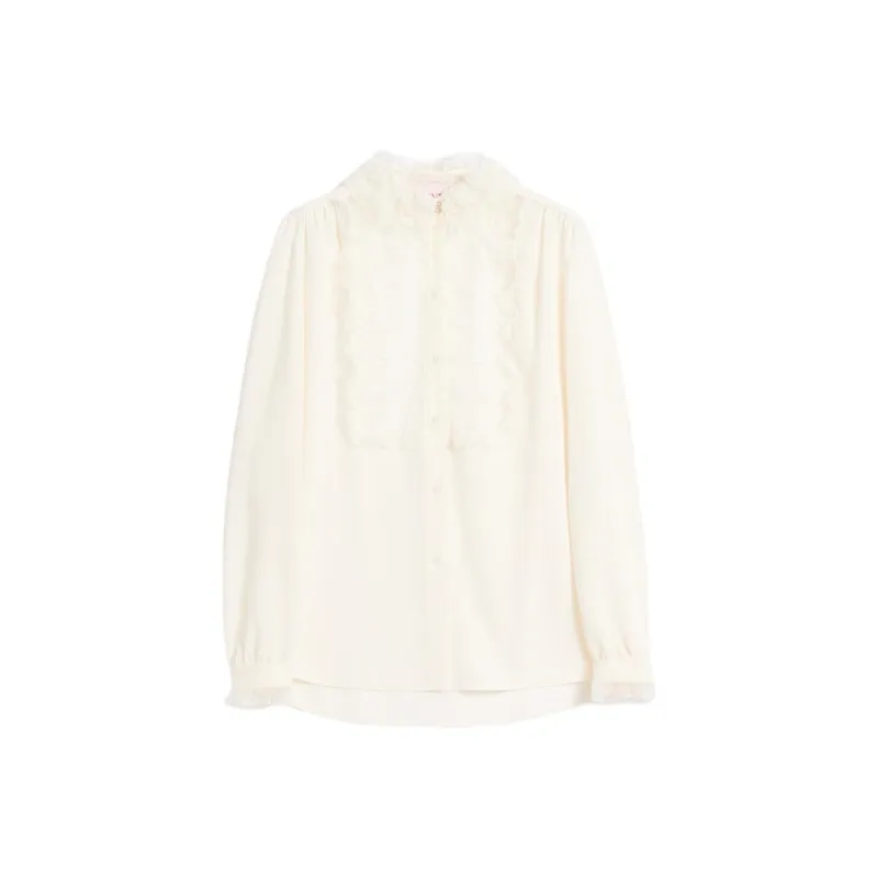 Valentino SS25 Shirt Women's Ivory White-0