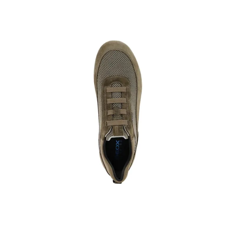 GEOX Spherica Low Top Casual Shoes Men's Army Green-3