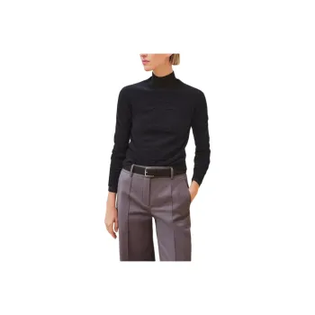HERMES Cashmere Sweater Women's Black