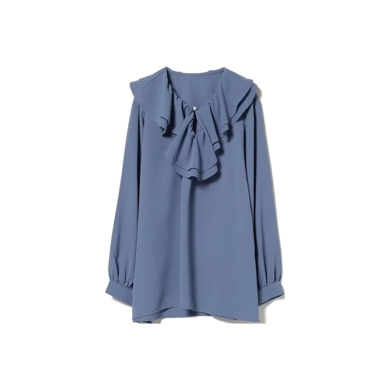 Beams Shirts Women's Blue-0