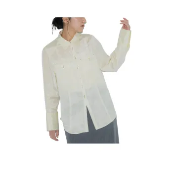 PUBLIC TOKYO SS25 Shirt Women's White