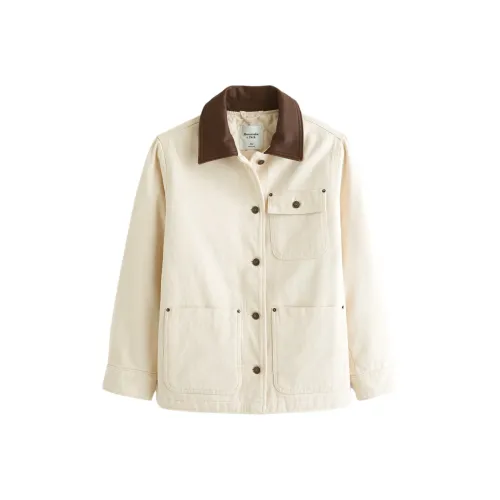 Abercrombie＆Fitch Jackets Women's Cream