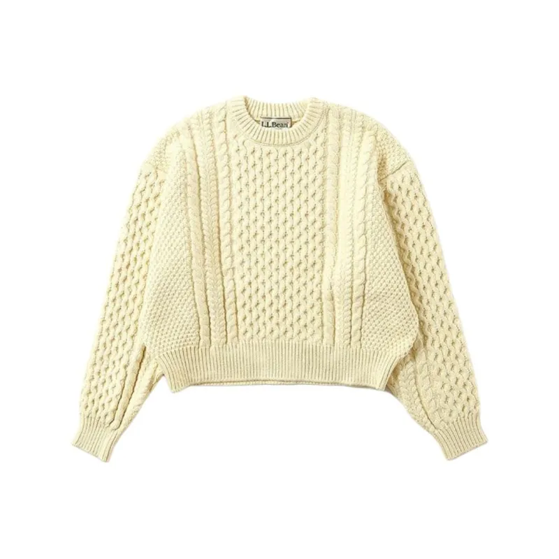 L.L.Bean Knitwear Women's Beige-0