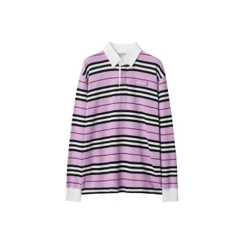 Burberry Polo Shirt Women's Purple