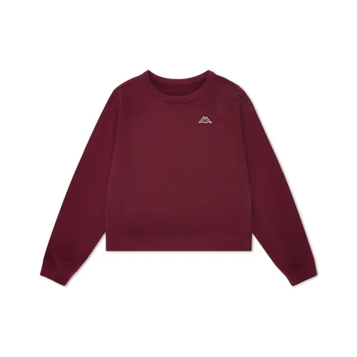 Kappa Sweatshirts Women's Windsor Wine Red 599