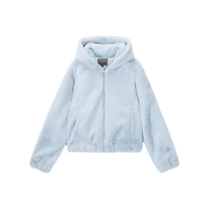 GUESS Jackets Coats Women's Light Blue-0