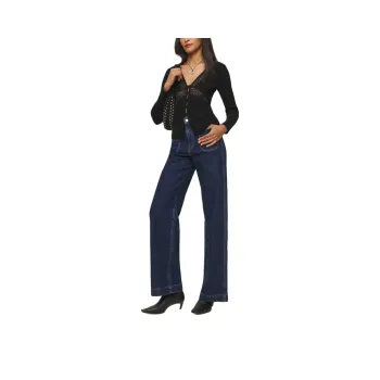 REFORMATION Sunnvia Cashmere Cardigan Cashmere Sweater Women's Black