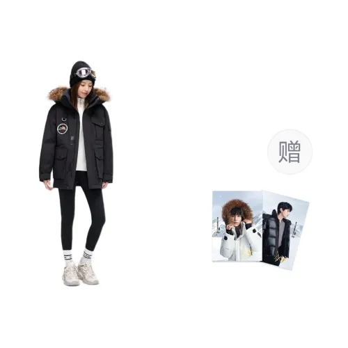 SNOW FLYING Down Jacket Unisex Postcard As A Gift
