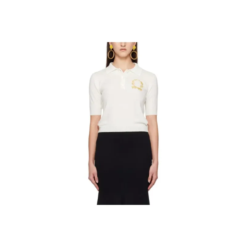 MOSCHINO Polo Shirt Women's White-0