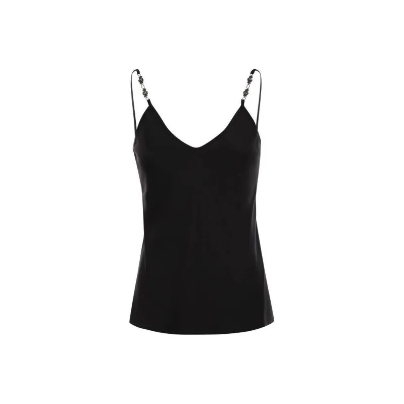 MaxMara Studio Afelio V Neck Sleeveless Top-0