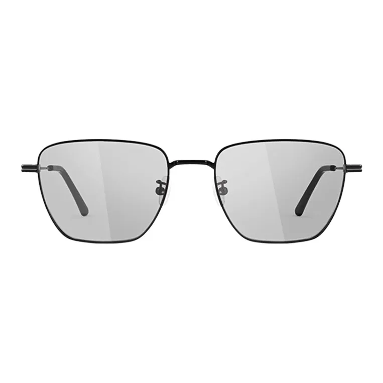 BERTHA Titanium Square Sunglasses Unisex-1