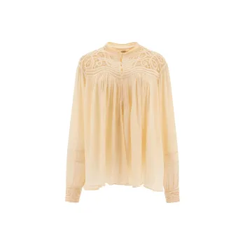 BODE Embroidered Blouse