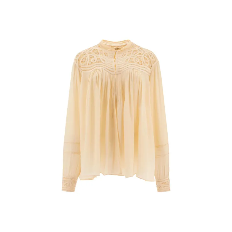 BODE Embroidered Blouse-0