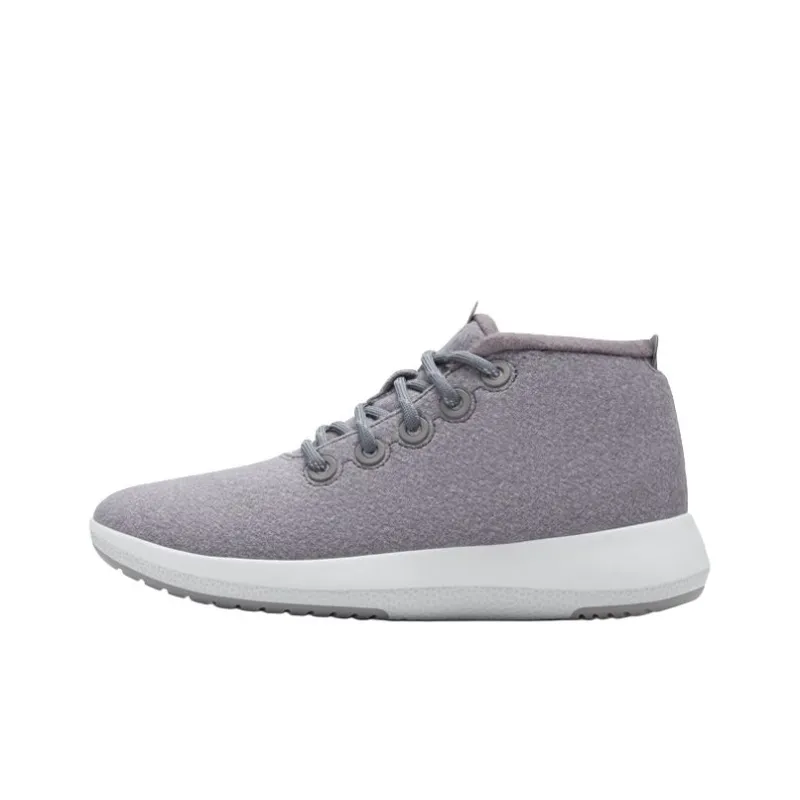Allbirds Wool Runner High Top Casual Shoes Women's Medium Gray-0