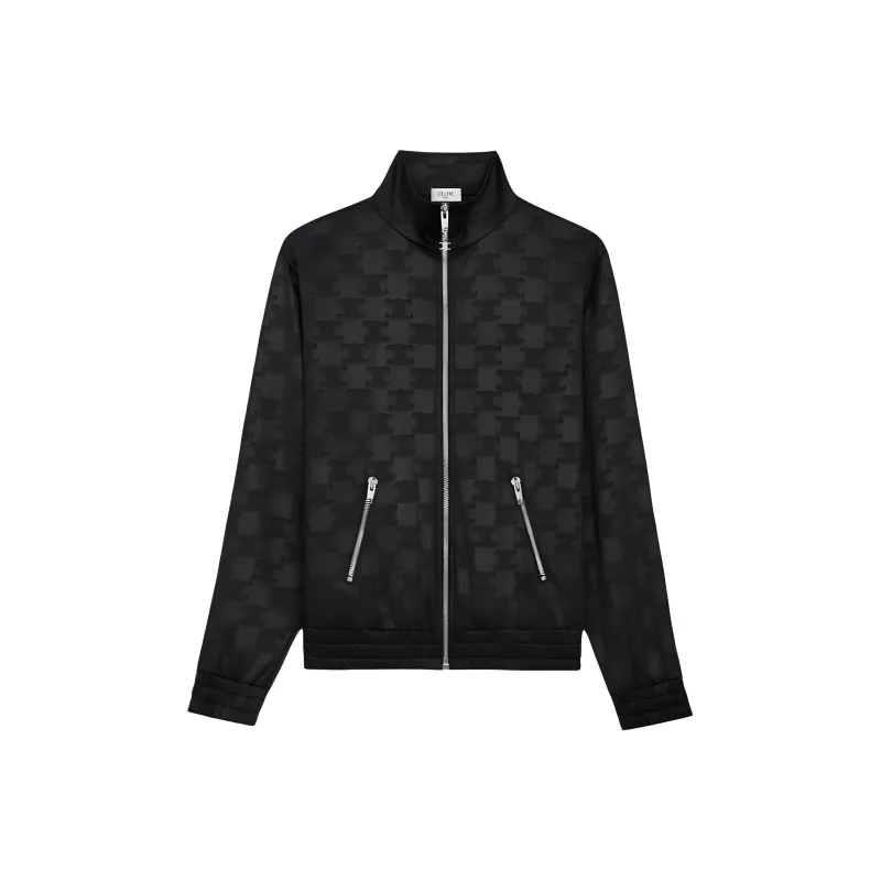 CELINE Tracksuit Jacket In Triomphe Jersey-0