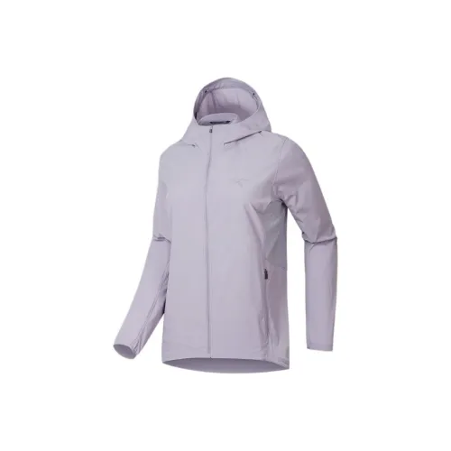 Arcteryx INCENDO HYBRID HOODY Jackets Coats Women's Rock Cream Purple
