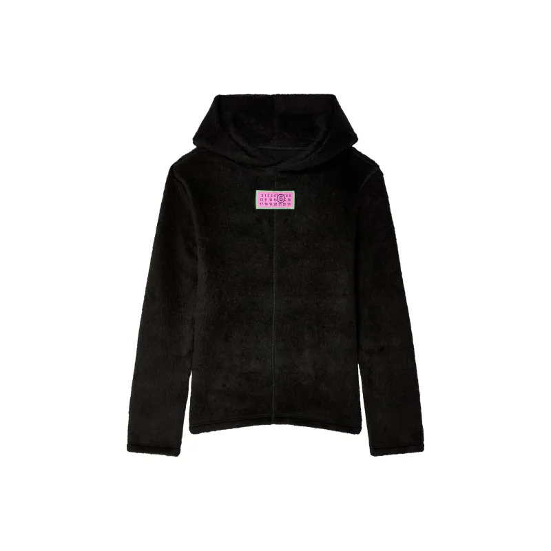 MM6 Maison Margiela Numbers motif Hoodie-0