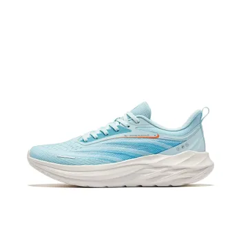 Erke Phantom 3.0 Wear Resistant Slip Resistant Rebound Low Top Casual Running Shoes Men's Blue
