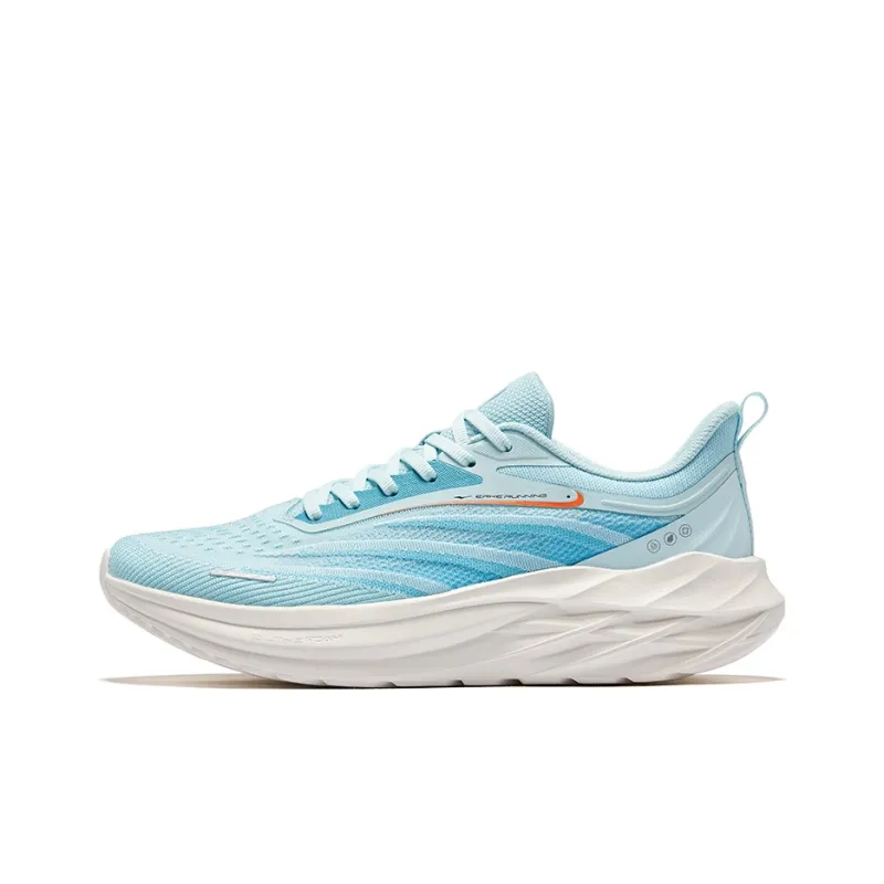 Erke Phantom 3.0 Wear-Resistant Slip-Resistant Rebound Low-Top Casual Running Shoes Men's Blue-0