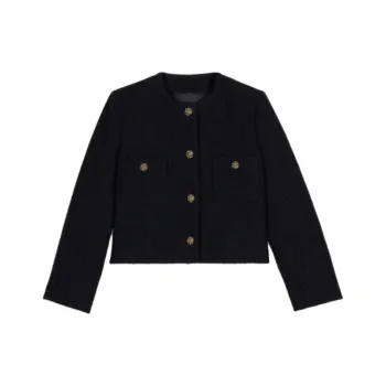 BA&SH Meredith Tweed Jacket