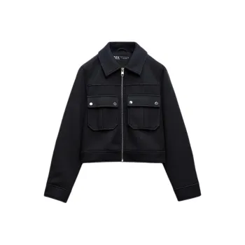 ZARA Jackets Coats Women's Blue