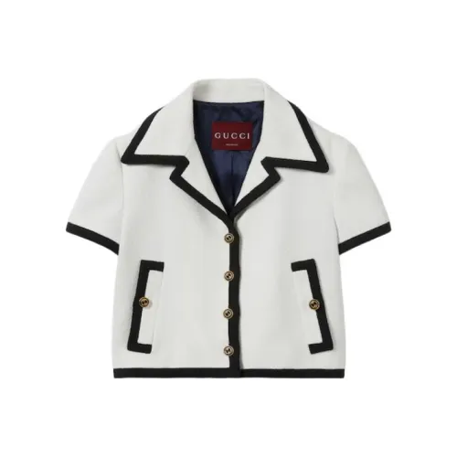 GUCCI Tweed Jacket 'Off White'