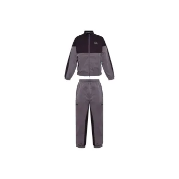 EMPORIO ARMANI Logo Printed Zipped Track Suit