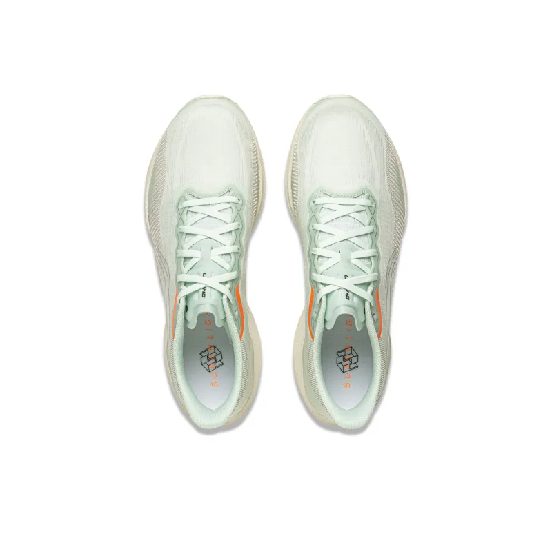LiNing Super Light 22 Anti Slip Wear Resistant Low Top Casual Running Shoes Unisex Ice Fat Green-3
