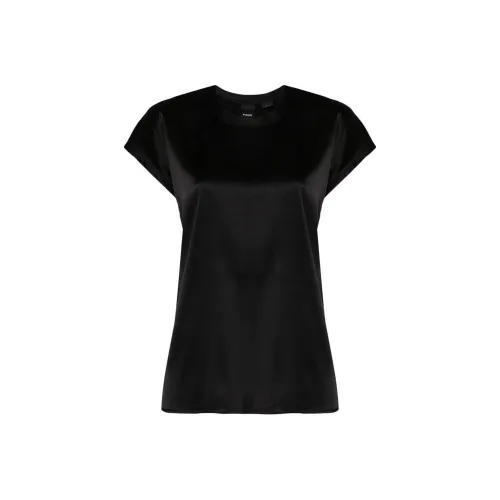 PINKO Short Sleeved Satin Blouse