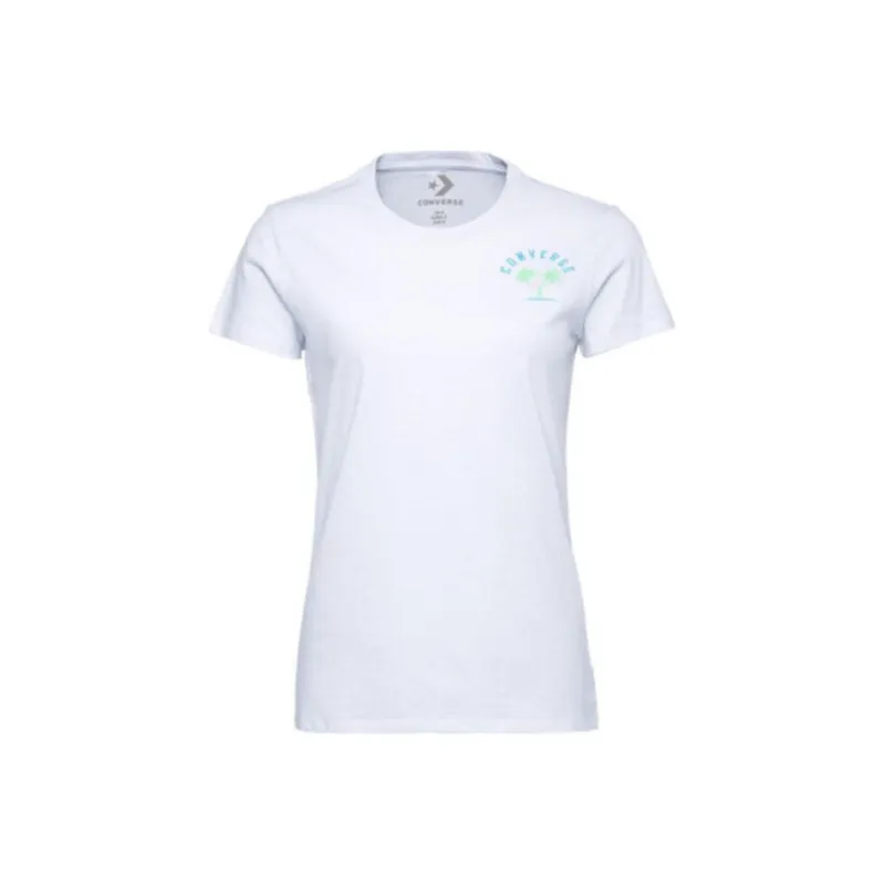 Converse Regular T Shirt Women's White-0