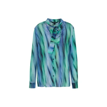 ARMANI EXCHANGE Shirt Women's Blue Green