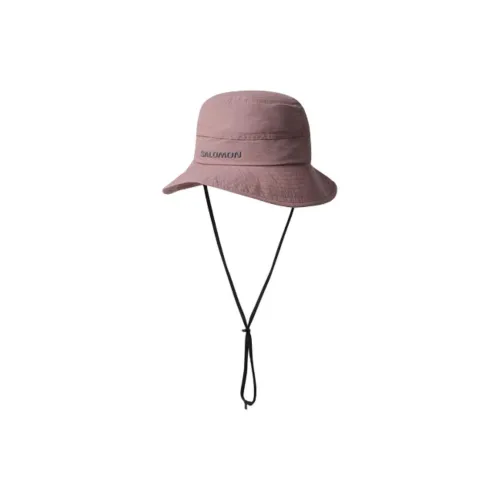 SALOMON Nylon Bucket Hats Unisex Pink
