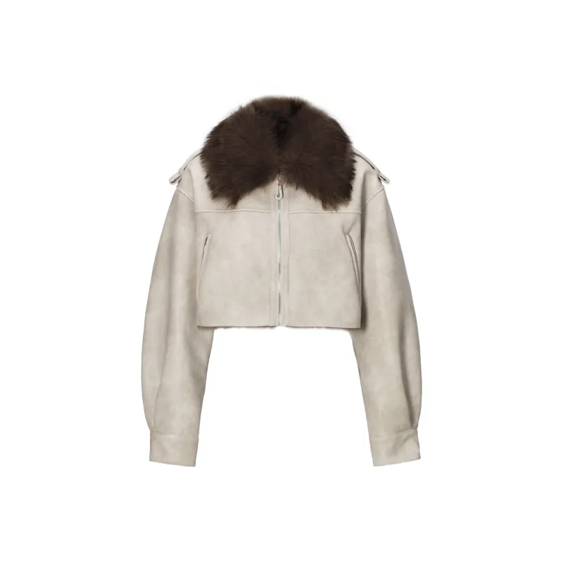 JYOSEI Jackets & Coats Unisex White Gray-0