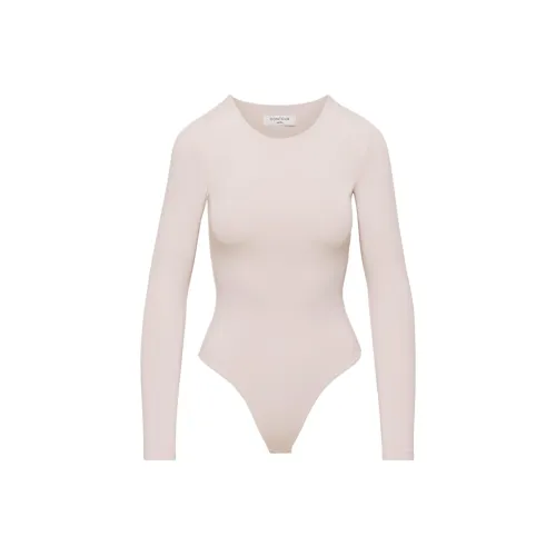 ARITZIA Contour Crew Longsleeve Bodysuit Bodysuits Women's Bow Pink/Bowknot Pink