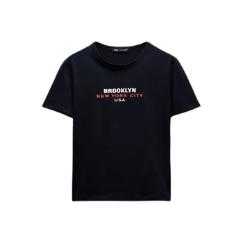 ZARA T-Shirts Women's Dark Blue