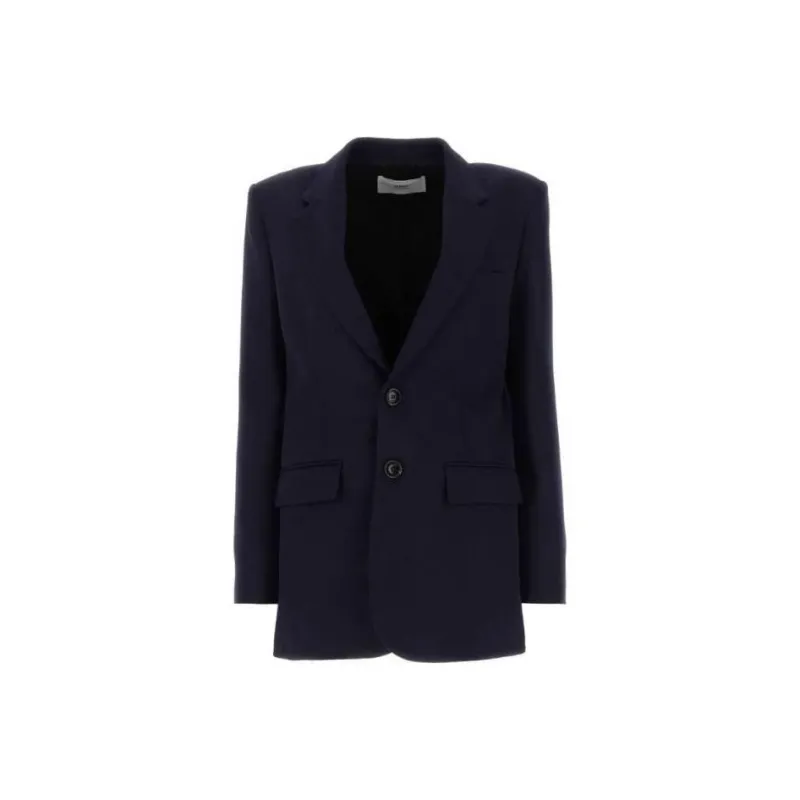 Ami Two Button Blazer 'Nautic Blue'-0