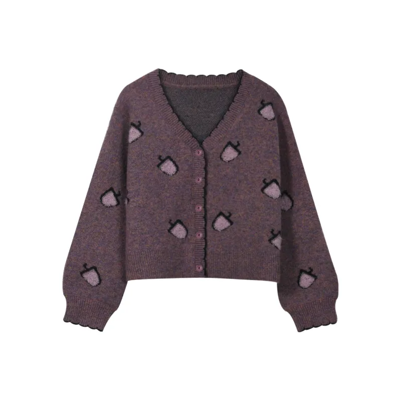 MISHOW Knitwear Women's Purple-0