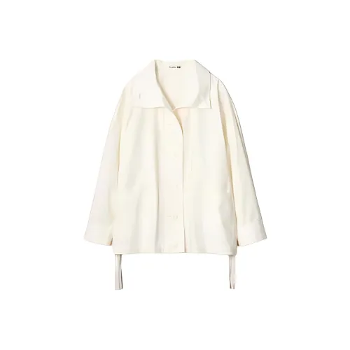 UNIQLO Jw Anderson Co Branded Series Jackets & Coats Women's Ivory
