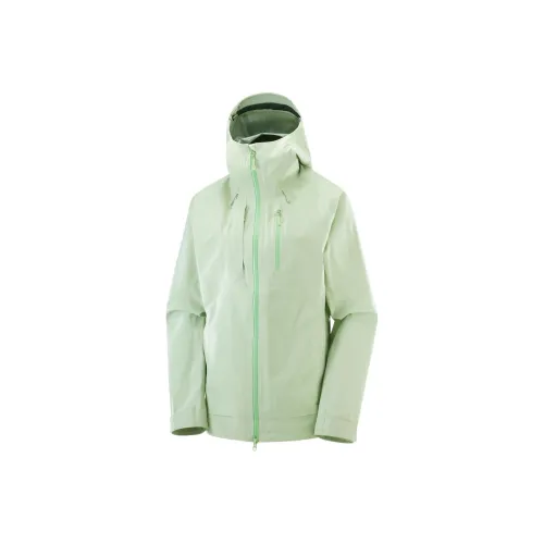 SALOMON SS25 Jackets & Coats Women's Mint Mambo Green