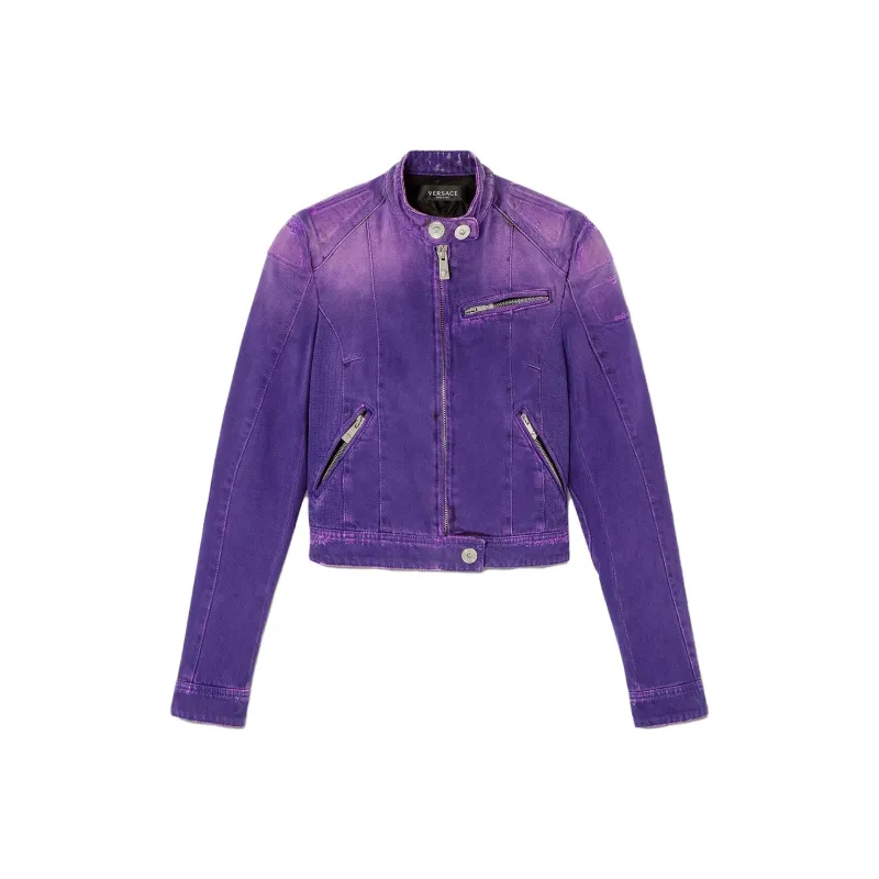VERSACE Jackets Women's Purple-0