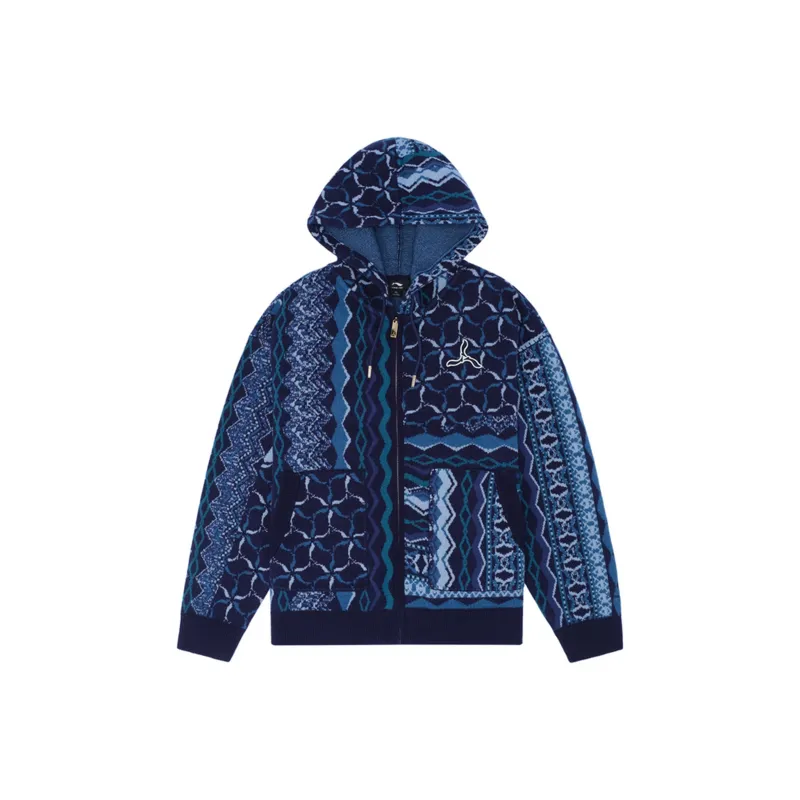 LI NING 1990 Jackets Women's Dark Marine Blue-0