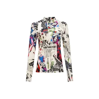 DVF Diane Von Furstenberg Doha Top