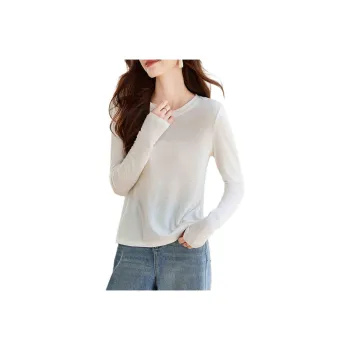 Korean Style Regular T-Shirt Women's
