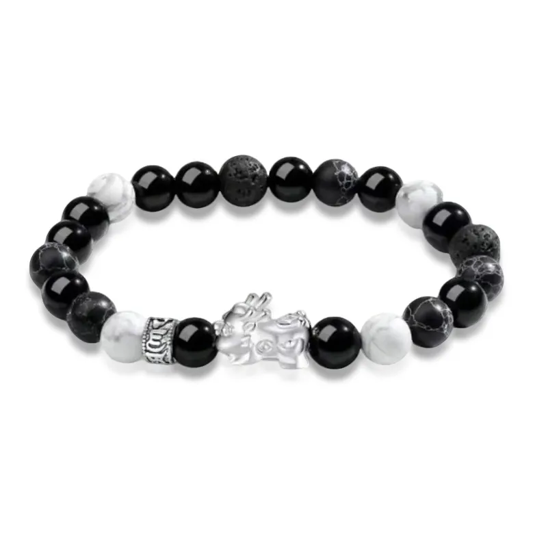 LUCA 999 Fine Silver Bracelets Unisex-0