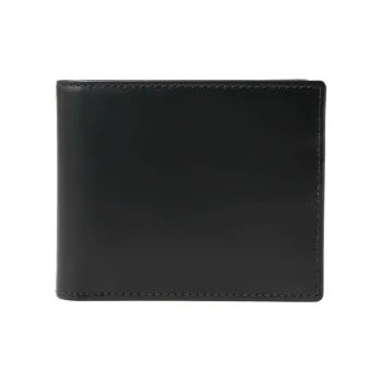ETTINGER Cow Leather Wallet Men's Black