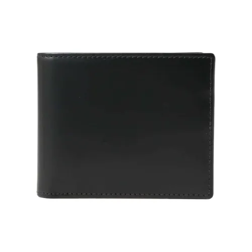 ETTINGER Cow Leather Wallet Men's Black