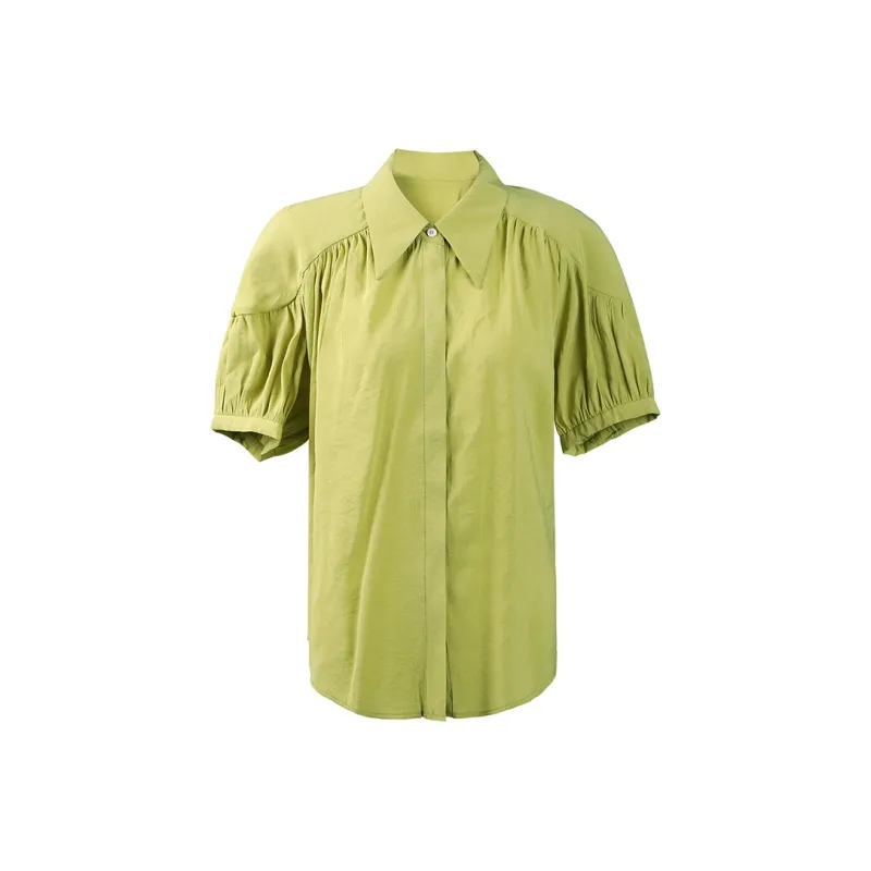 THE SEA LIFE Shirt Women's Moss Green-0