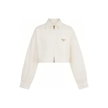 PRADA SS24 Jackets Coats Women's White