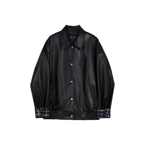 VEGA CHANG Jackets Women's British Black